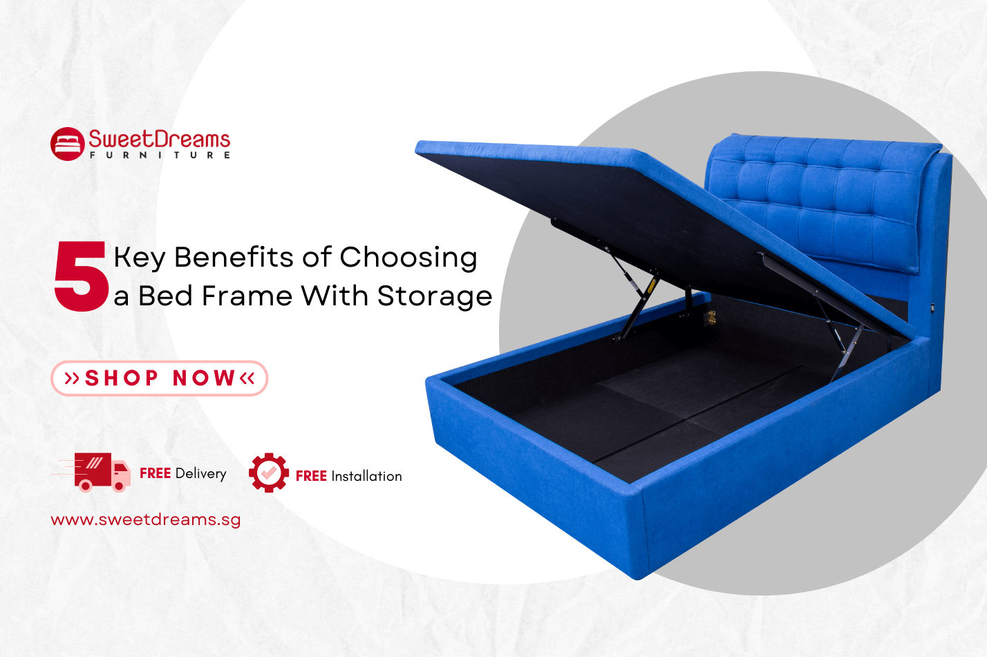 5 Key Benefits of Choosing a Bed Frame With Storage